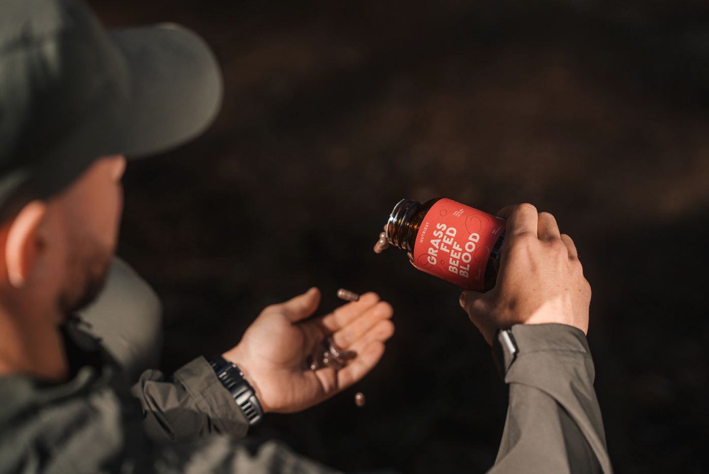 Grass Fed Desiccated Beef Blood Supplement