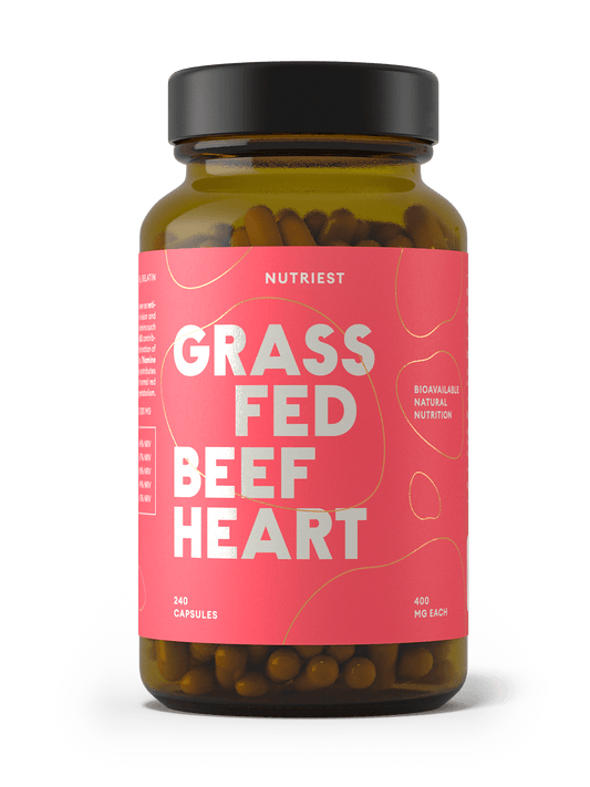 Grass Fed Desiccated Beef Heart Supplement