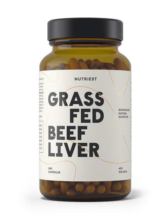 Grass Fed Desiccated Beef Liver Supplement