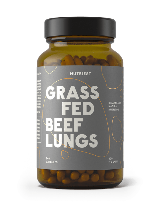 Grass Fed Desiccated Beef Lung Supplement