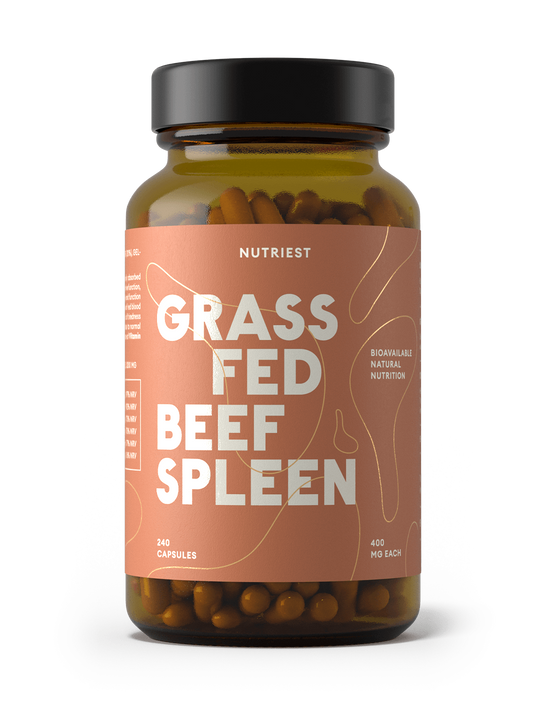 Grass Fed Desiccated Beef Spleen Supplement