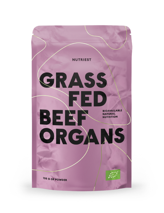 Organic Grass Fed Desiccated Beef Organ Complex Powder