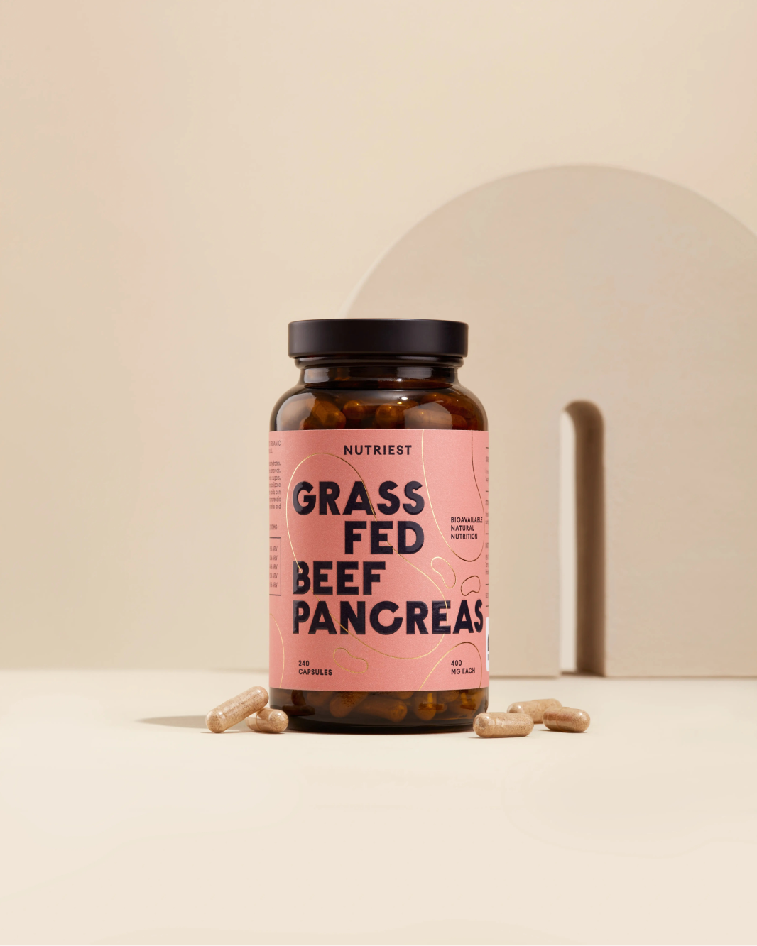 Grass Fed Desiccated Beef Pancreas Supplement