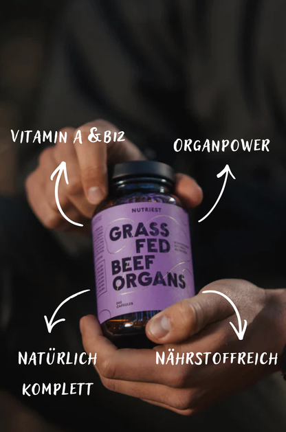 Grass Fed Desiccated Beef Organ Complex Supplement
