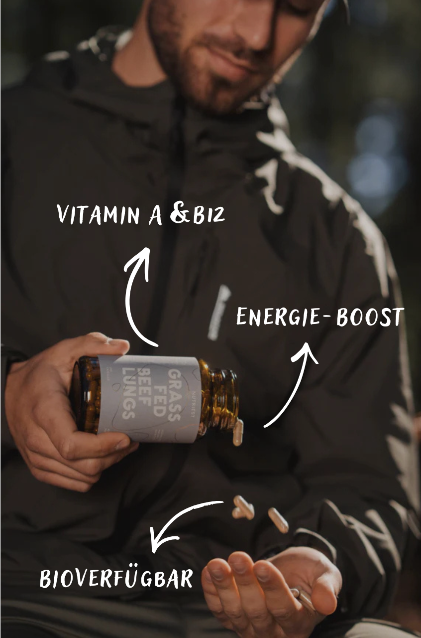 Grass Fed Desiccated Beef Lung Supplement