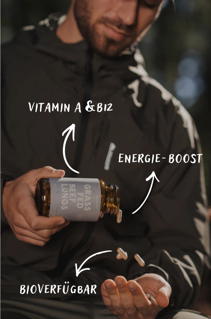 Grass Fed Desiccated Beef Lung Supplement