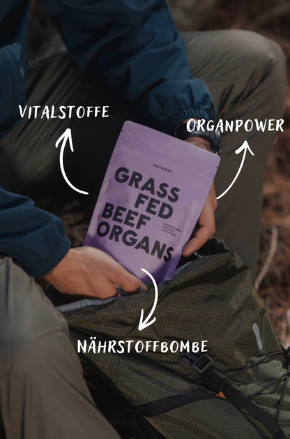 Organic Grass Fed Desiccated Beef Organ Complex Powder