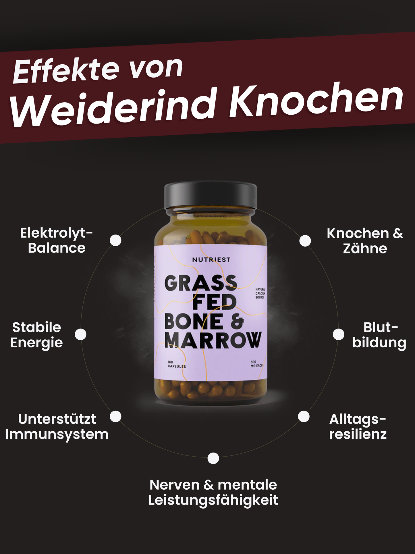 Grass Fed Bone & Marrow Supplement