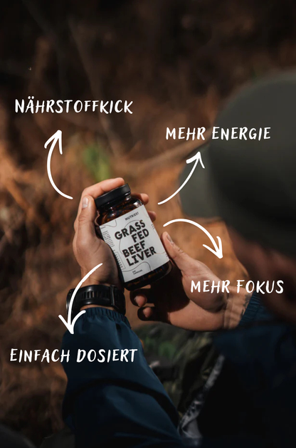 Grass Fed Desiccated Beef Liver Supplement