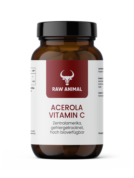 Acerola Vitamin C Kapseln hochdosiert