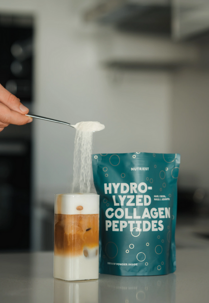 Hydrolysiertes Kollagen Pulver aus Weiderind