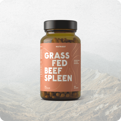 Bio Rindermilz Kapseln mit Leber aus dem Eisen-Trio