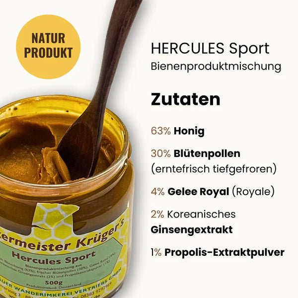 HERCULES Sport 500g Imkermeister Krüger - Raw Animal