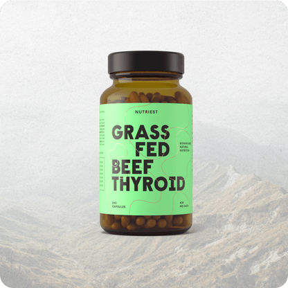 Organic bovine thyroid capsules from the Immune Trio