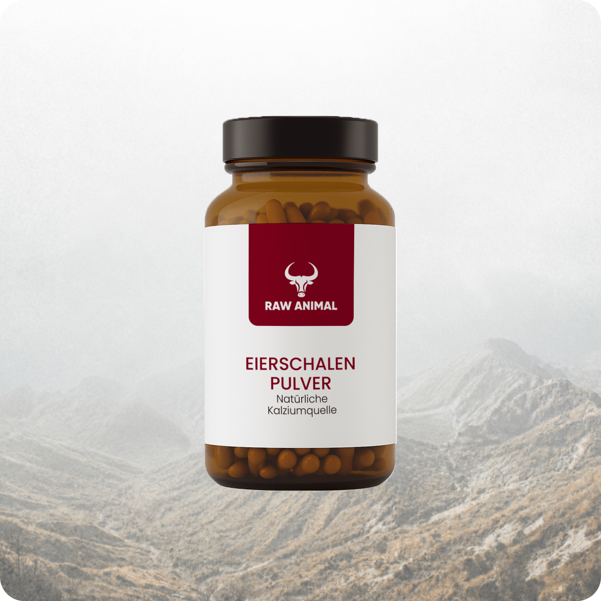 Bio Eierschalen Pulver Kapseln aus dem Knochen-Trio