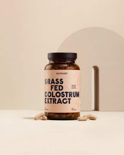 Getrocknetes Bio Weiderind Kolostrum Extrakt in Kapseln